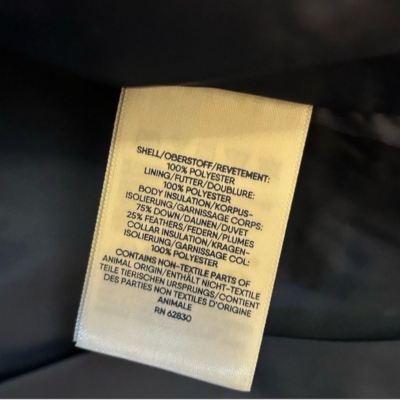 Lands' End Women's 2X Deep Sea Navy Blue Down Puffer Vest Quilted Lightweight - Picture 6 of 8